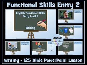 English Functional Skills - Entry Level 2 - Writing