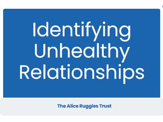 KS4 - Healthy Relationships and Managing Unwanted Attention
