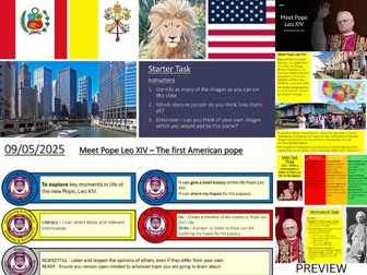 Meet Pope Leo XIV - Robert Prevost, first American Pope!