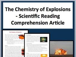 The Chemistry of Explosives - A Science Reading Comprehension Resource