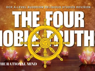 The Four Noble Truths OCR Buddhism Religious Studies Revision