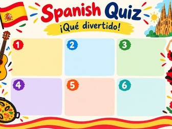 Fun Spanish Quiz