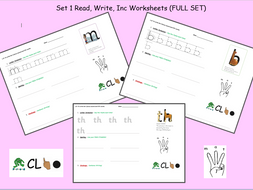 Read Write Inc Set 1 worksheets | Teaching Resources