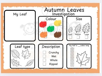Autumn leaves Investigation