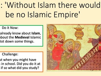 Medieval Islamic Empire Complete KS3 Lesson Sequence