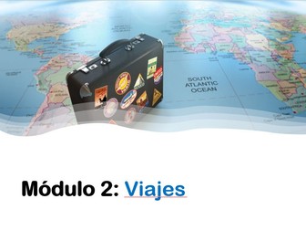 GCSE Spanish 2024 NEW SPEC MODULE 2 VIAJES - UNITS 1 TO 5 - ALL LESSONS