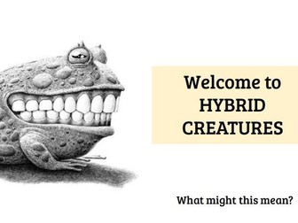 KS3 Art Project: Hybrid Creatures and Mythical Animals