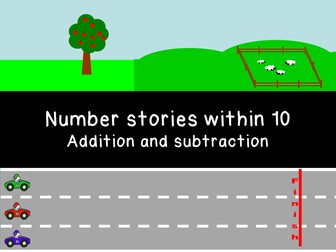 Number stories - addition and subtraction