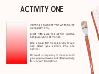GCSE Art Oil Painting Introduction | Step-by-Step Guide, Techniques & Student Activities