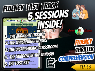 Fluency Fast Track | Reading | Thriller Pack | Year 3