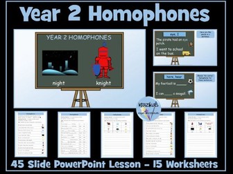 Homophones: Year 2