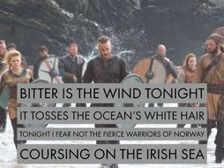 Unseen Poetry: Tonight I fear not the Vikings