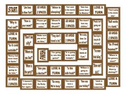 Reported Speech Board Game