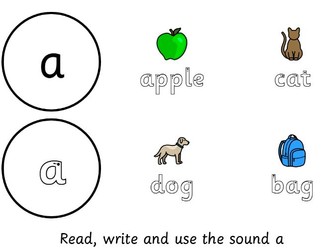 Read, write and find alphabet book