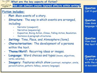 AQA English Language Scheme of Work - Paper 1 Reading