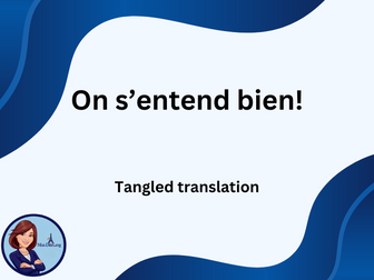 On s'entend bien! Tangled translation