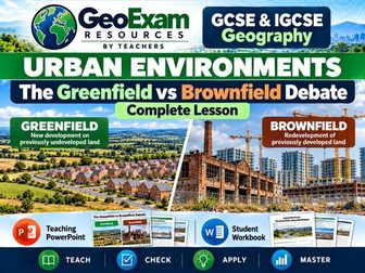 Greenfield vs Brownfield Development | GCSE & IGCSE Geography | Urban Environments