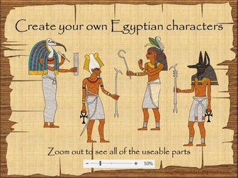 Ancient Egypt Gods and Goddesses - Create
