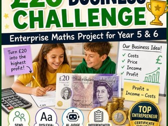 Year 5/6 Enterprise Maths Business Challenge Project
