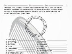 Health-Personal Hygiene Decoder Ring