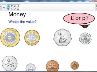 Identifying coins and making amounts KS1