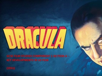 Dracula - Eduqas GCSE Film Studies PowerPoint