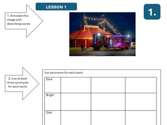 AQA GCSE Section B creative writing