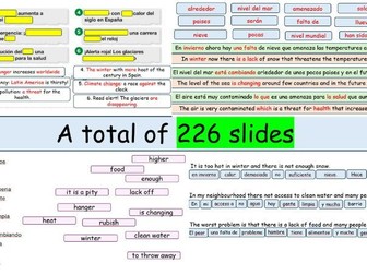 7.2 El planeta en peligro. Module 7 Un mundo mejor para todos. New GCSE edexcel