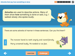 Adverbs Interactive Teaching Presentation - Year 3 Spag
