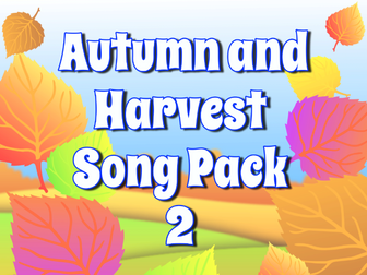 Autumn & Harvest Song Pack 2