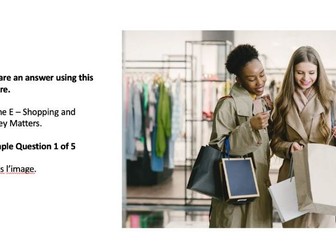 French Edexcel IGCSE Describing Pictures Powerpoint
