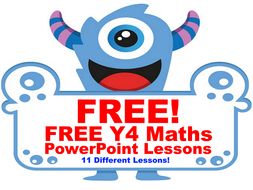 FREE Maths PowerPoint Lessons for Year 4 students for Spring & Summer Term (SpringBoard 4 Material)