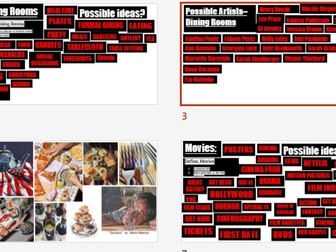 GCSE OCR ART/PHOTOGRAPHY EXAM IDEAS/IMAGES 2025