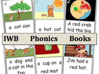 Interactive Phonics Books 1-7