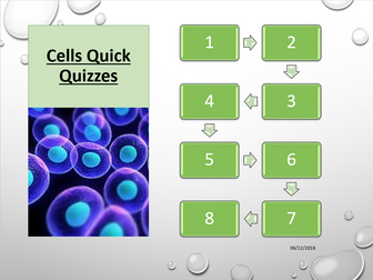 AQA Biology Paper 1 Quick Quizzes