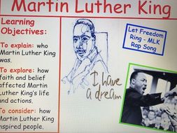 KS3 RE Key Religious Figures - Lesson 4 Martin Luther King