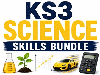 KS3 Science Skills Tasks Bundle