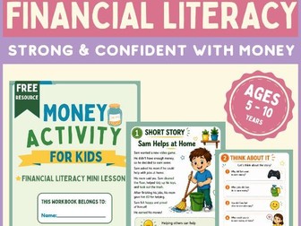 FREE Financial Literacy Activity for Primary Pupils | Money Skills | Saving | PSHE | KS1 KS2