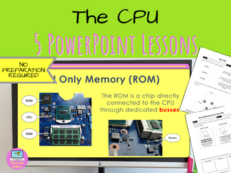 The CPU Lesson and Printable Bundle