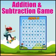 Addition & Subtraction Game - Contig Jr | Teaching Resources