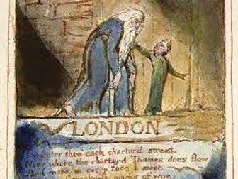 London by William Blake One Page Worksheet