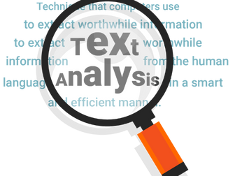 Intro to Textual Analysis BGE level 3/4 KS 2/3