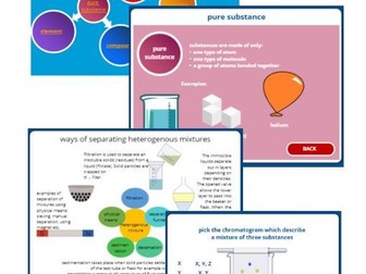 An Interactive Lesson with a Guiz: Matter and Separating Mixtures