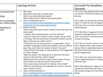 Global Goals Topic Planner