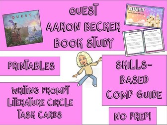 HUGE Resource Bundle - Quest - Aaron Becker - Student Workbook Stage 2-3