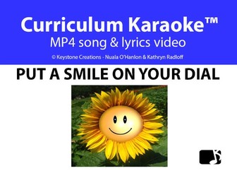 'PUT A SMILE ON YOUR DIAL' (Grades Pre K-3) ~ Curriculum Song Video