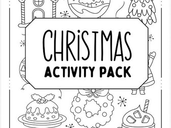 KS1 Christmas Activity Pack