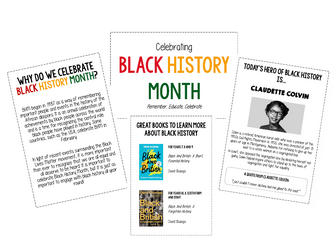 Black History Month Classroom Door Display