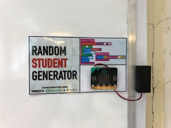Microbit Random Student Generator