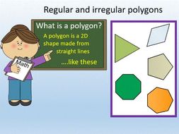 Regular and irregular polygons | Teaching Resources